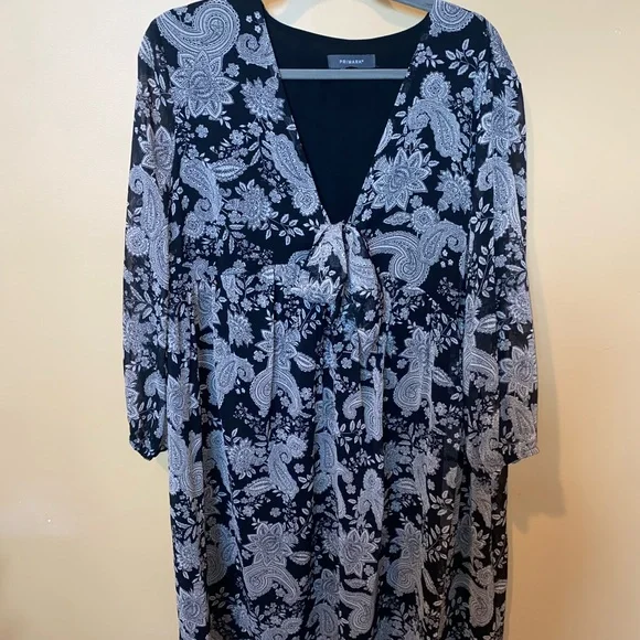 Primark Dresses | Primark Womens Long Sleeve Floral Dress Size 14 | Color: Black/White | Size: 14 | Abigailrrose's Closet Primark Dresses | Primark Womens Long Sleeve Floral Dress Size 14 | Color: Black/White | Size: 14 | Abigailrrose's Closet